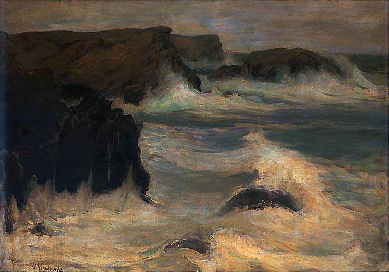 Peder Severin Kroyer Sea oil painting image